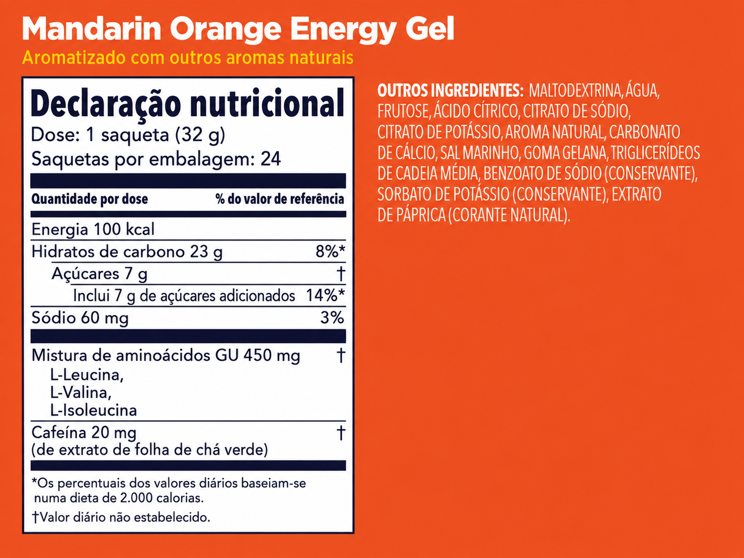 GU Gel - Mandarin Orange