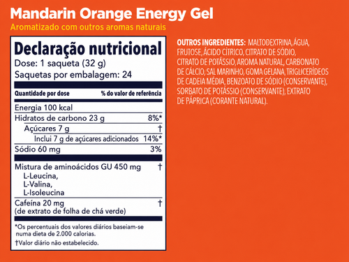 GU Gel - Mandarin Orange